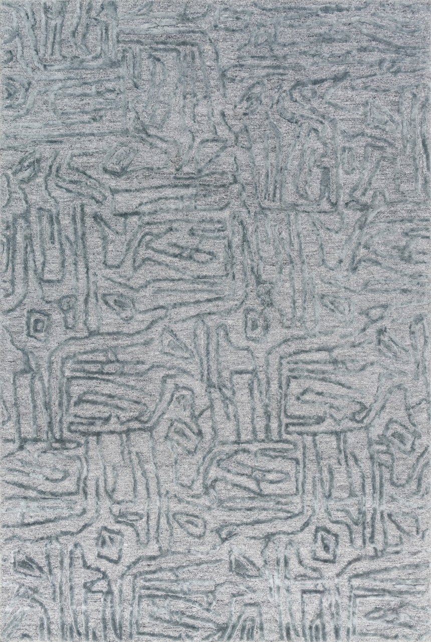 Juneau Rug 06 | Lt. Blue / Lt. Blue