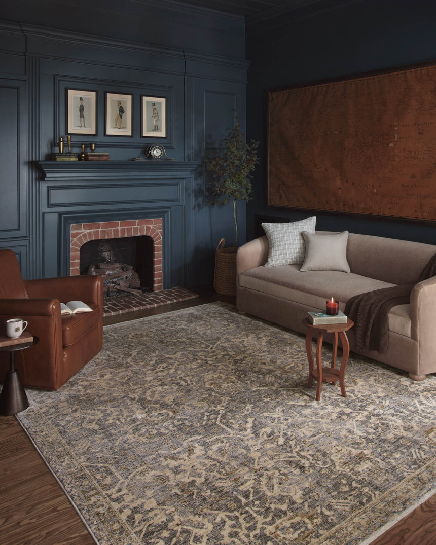 Junie Rug 01 | Blue / Natural