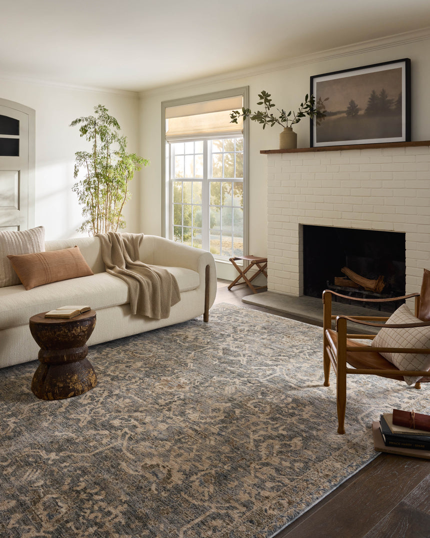 Junie Rug 01 | Blue / Natural