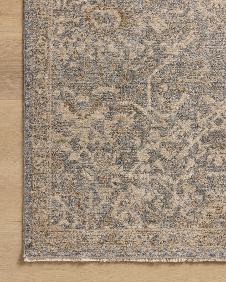 Junie Rug 01 | Blue / Natural