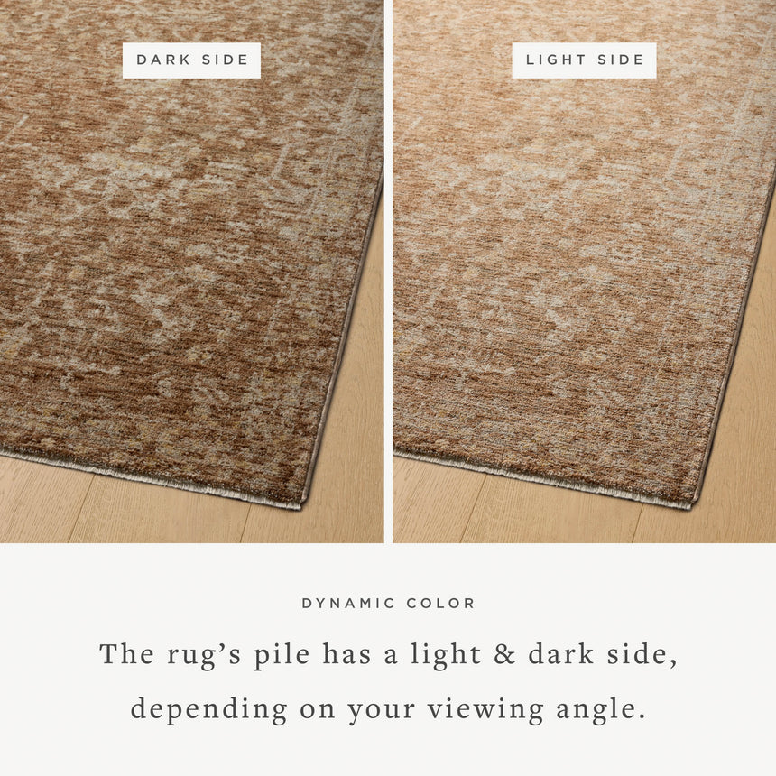 Junie Rug 01 | Clay / Natural