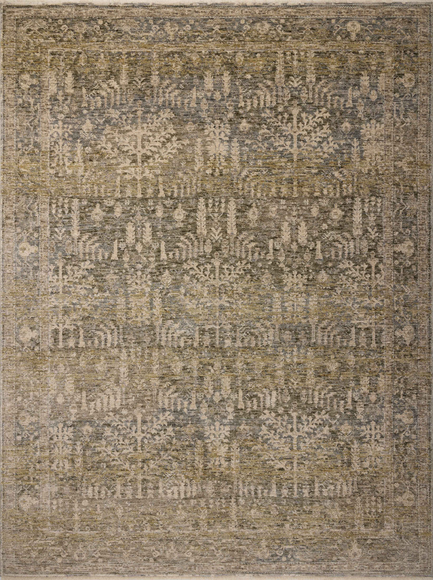 Junie Rug 02 | Moss / Natural