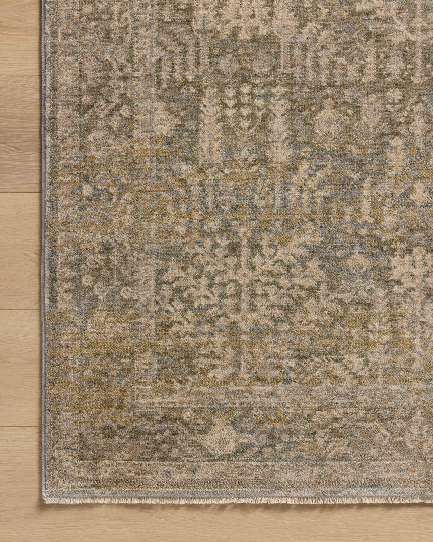 Junie Rug 02 | Moss / Natural