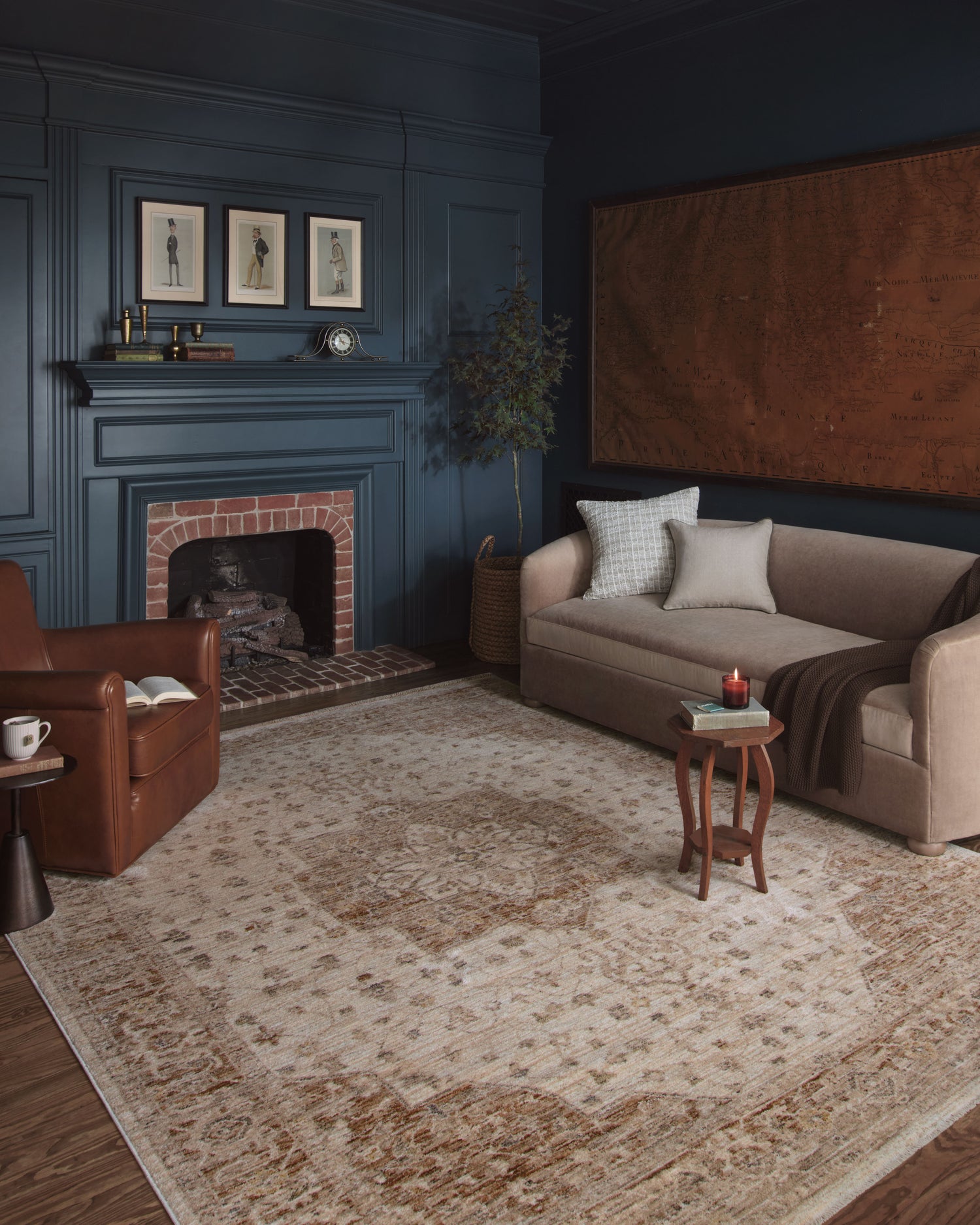 Junie Rug 04 | Natural / Clay