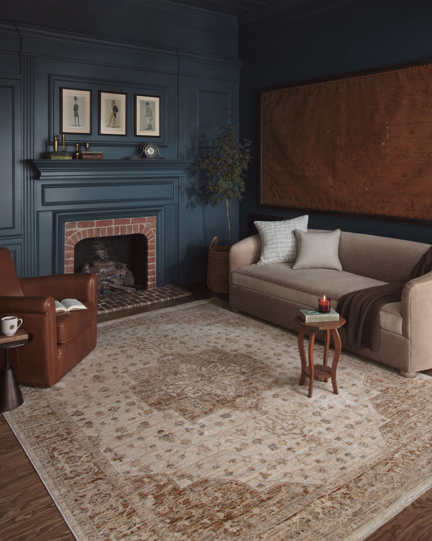 Junie Rug 04 | Natural / Clay