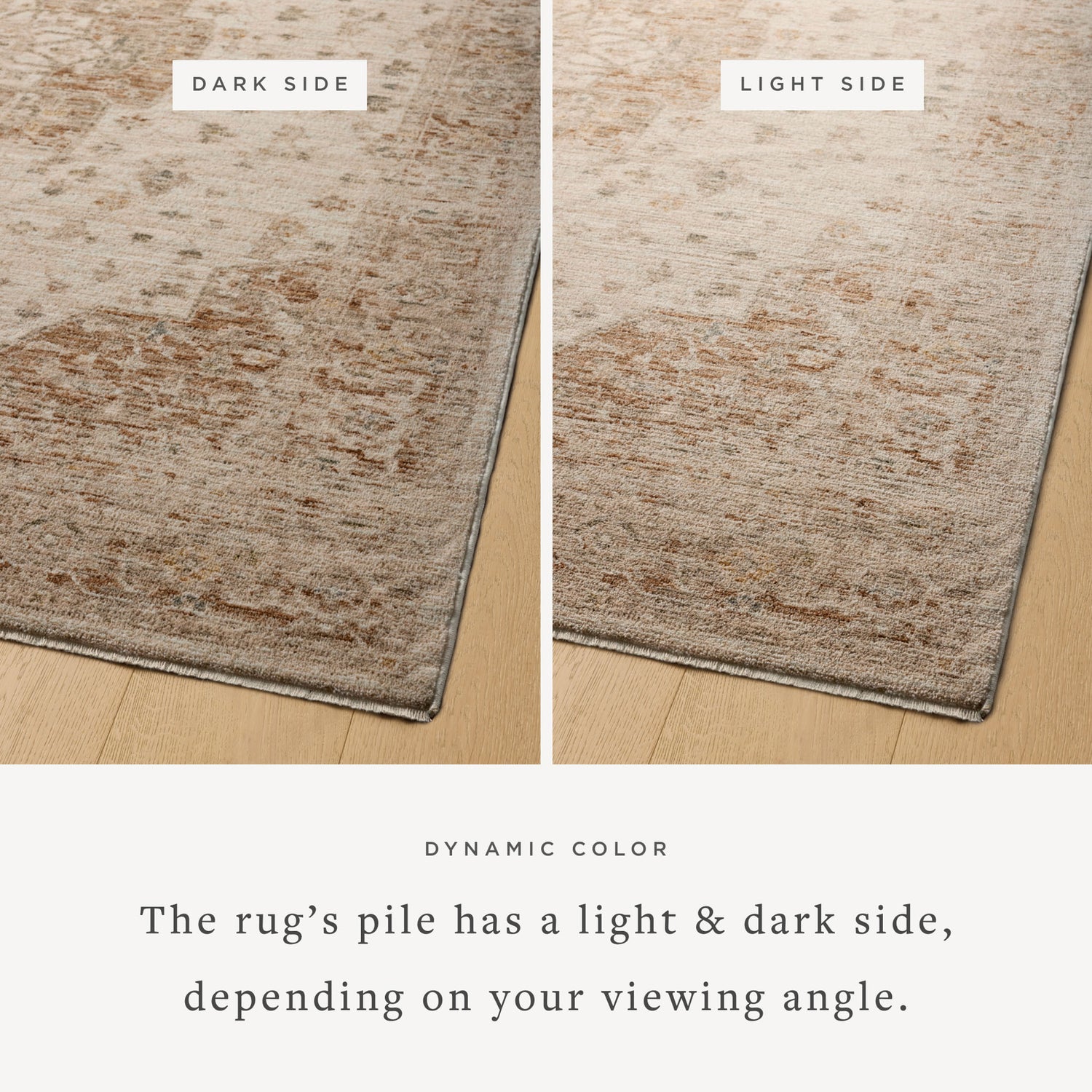 Junie Rug 04 | Natural / Clay