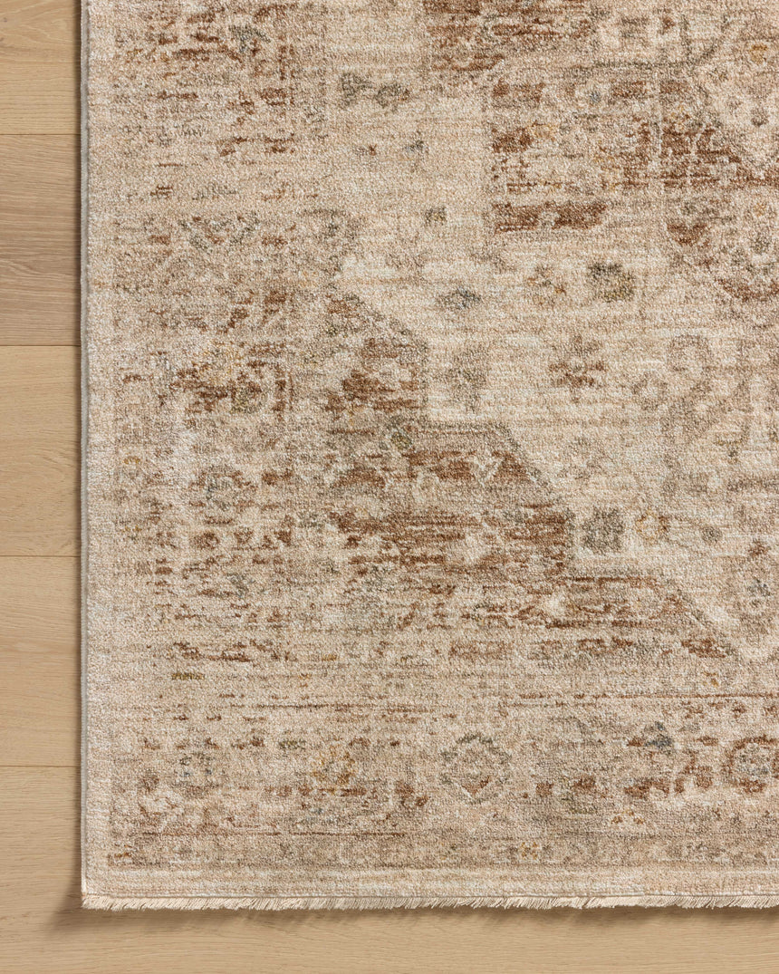 Junie Rug 04 | Natural / Clay