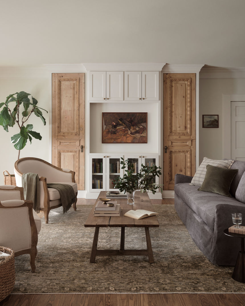 Junie Rug 06 | Lagoon / Natural