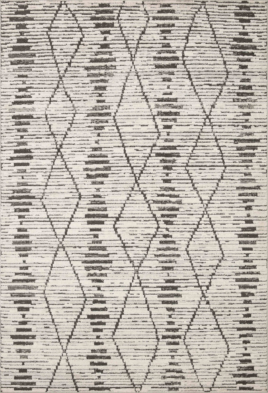 Kamala Rug 02 | Charcoal / Dove