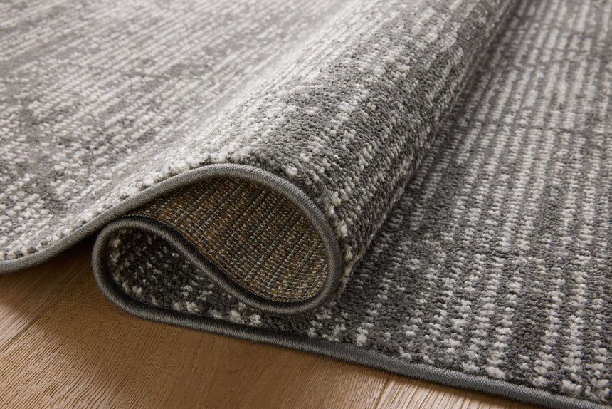Kamala Rug 06 | Charcoal / Ivory