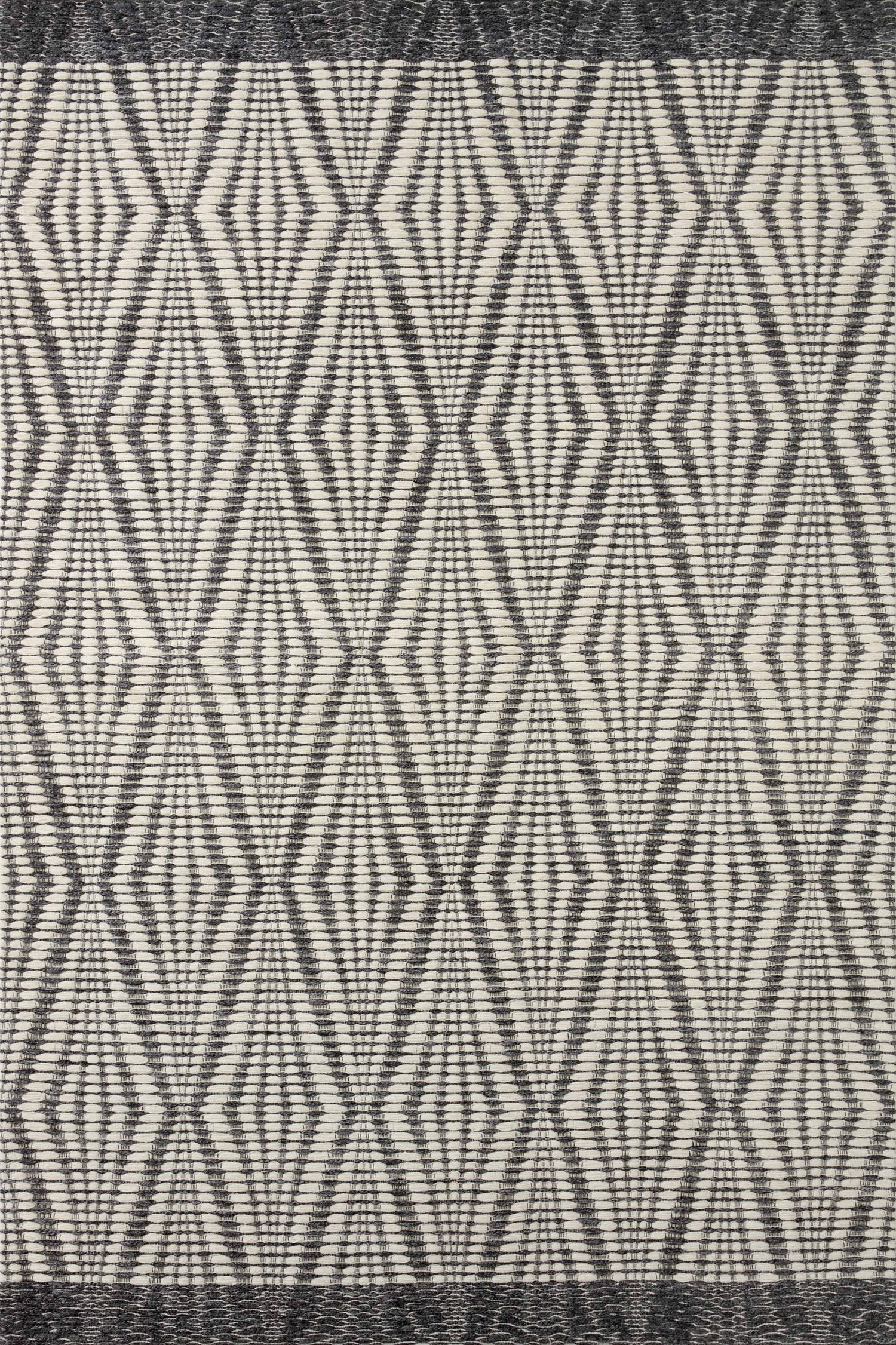 Kenzie Rug 01 | Ivory / Charcoal