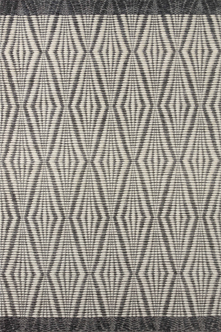 Kenzie Rug 01 | Ivory / Charcoal