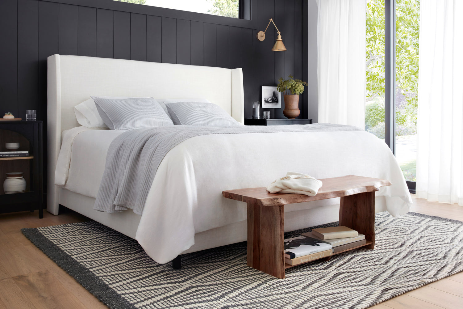 Kenzie Rug 01 | Ivory / Charcoal