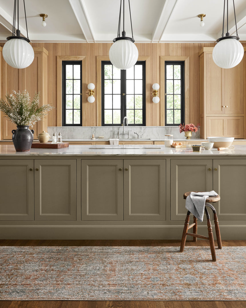 Katherine Rug 02 | Terracotta / Smoke