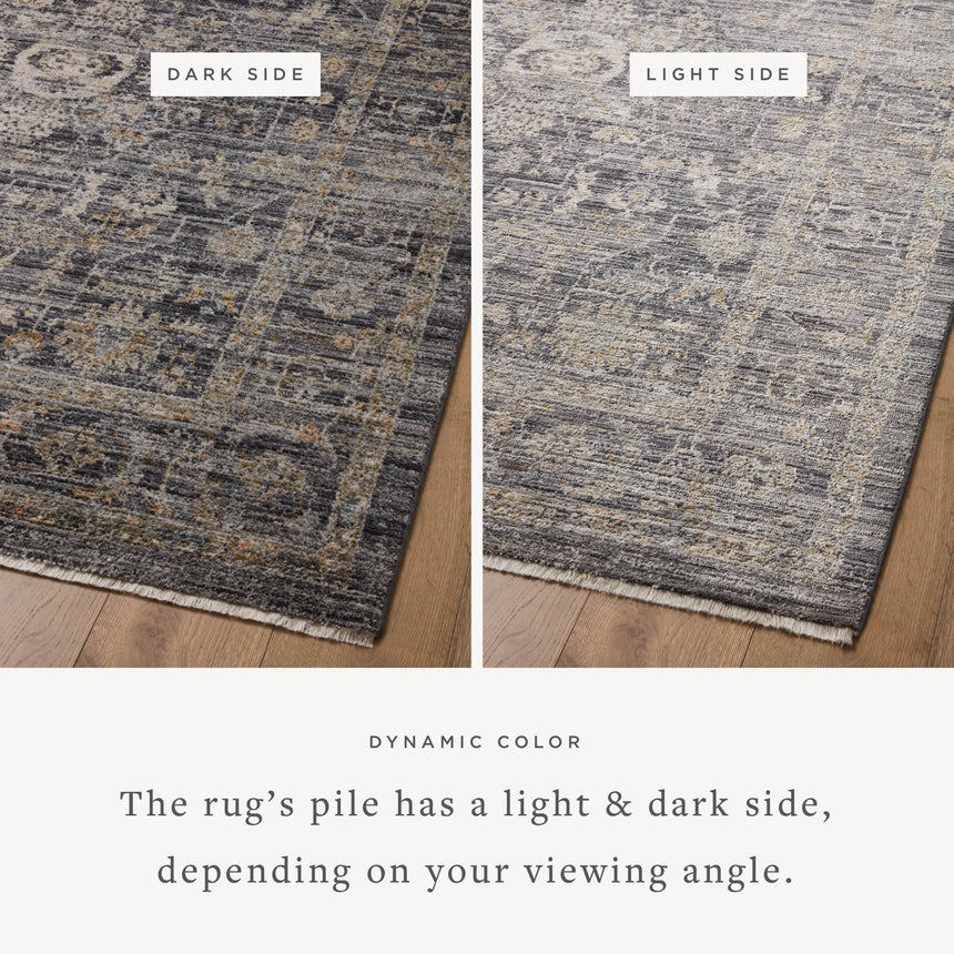 Katherine Rug 03 | Midnight / Tobacco