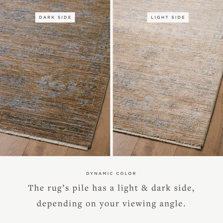 Katherine Rug 04 | Copper / Steel