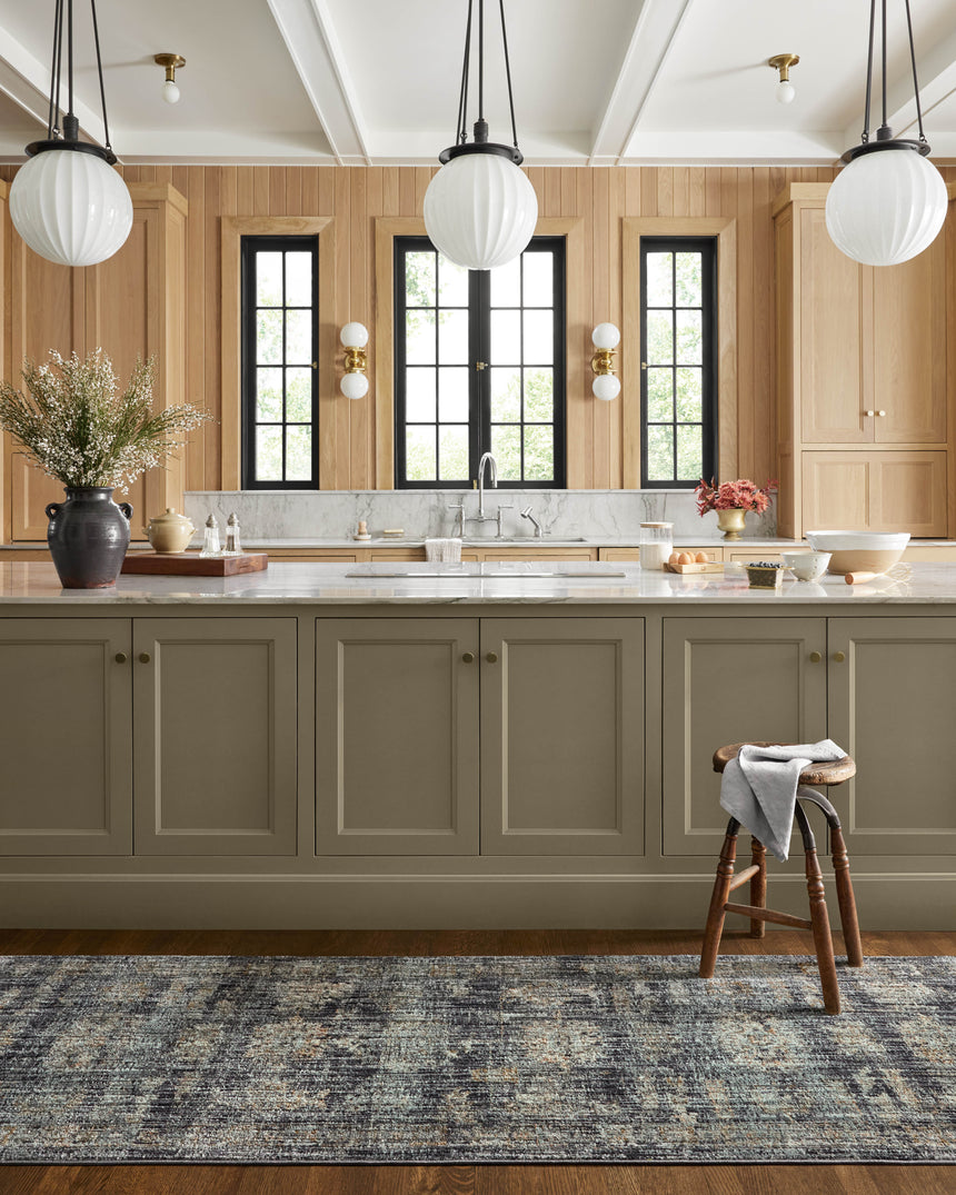 Katherine Rug 04 | Ink / Jade