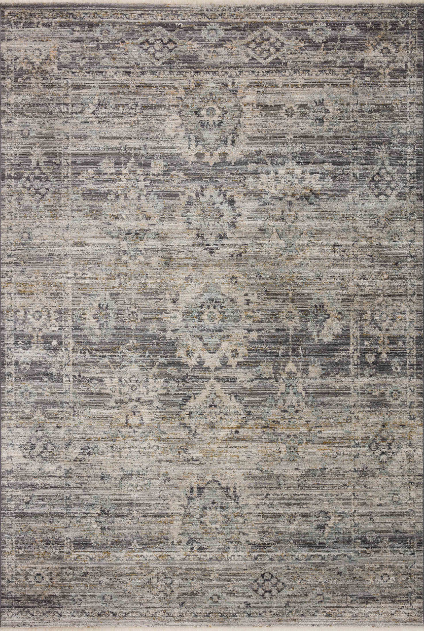 Katherine Rug 05 | Graphite / Jade