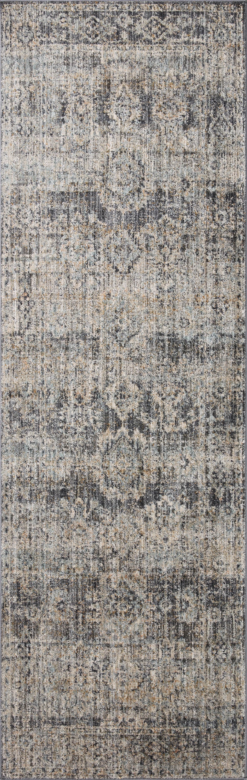 Katherine Rug 05 | Graphite / Jade