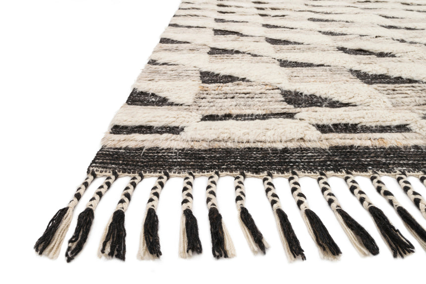 Khalid Rug 02 | Natural / Black