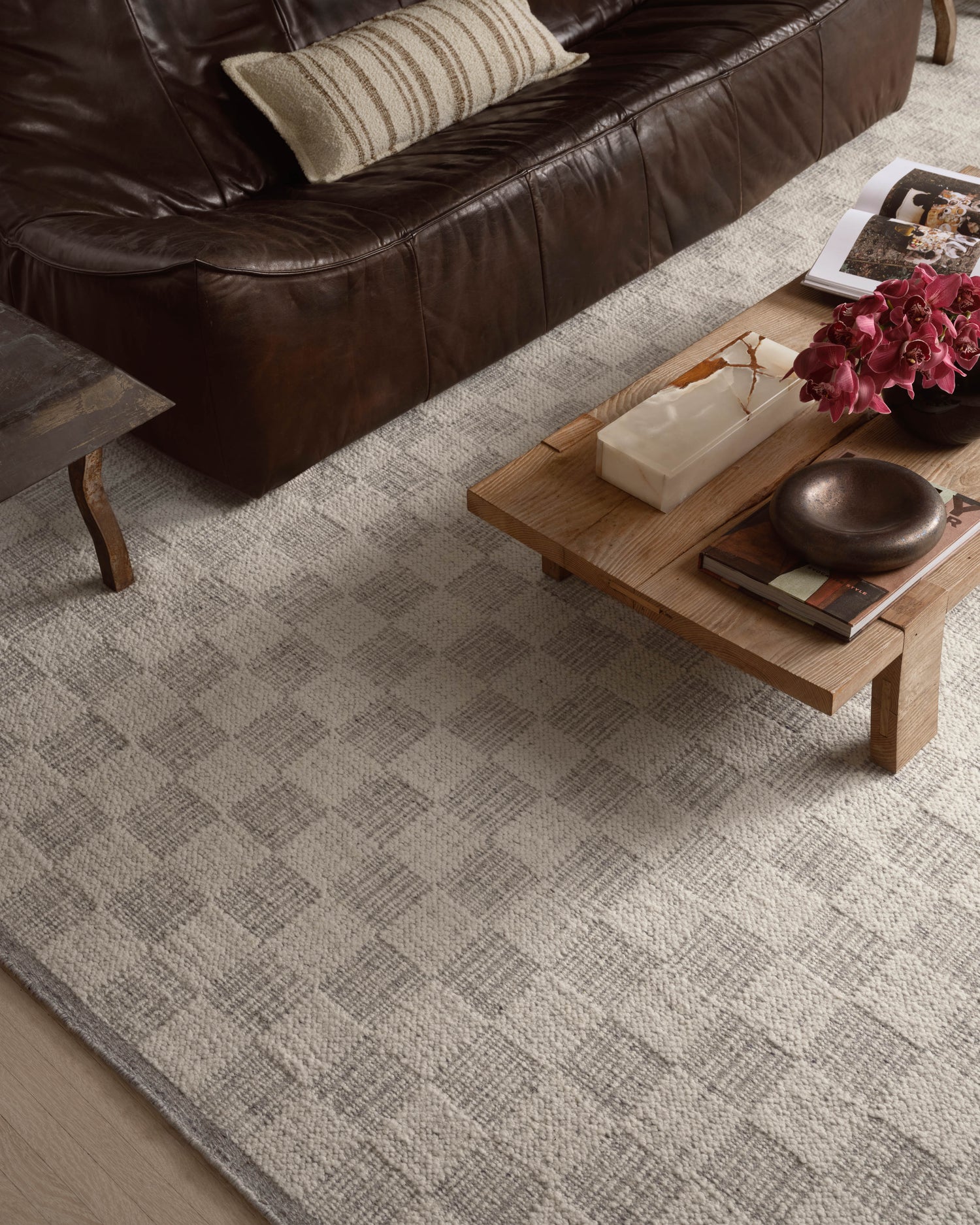 Knox Rug 01 | Ivory / Sky