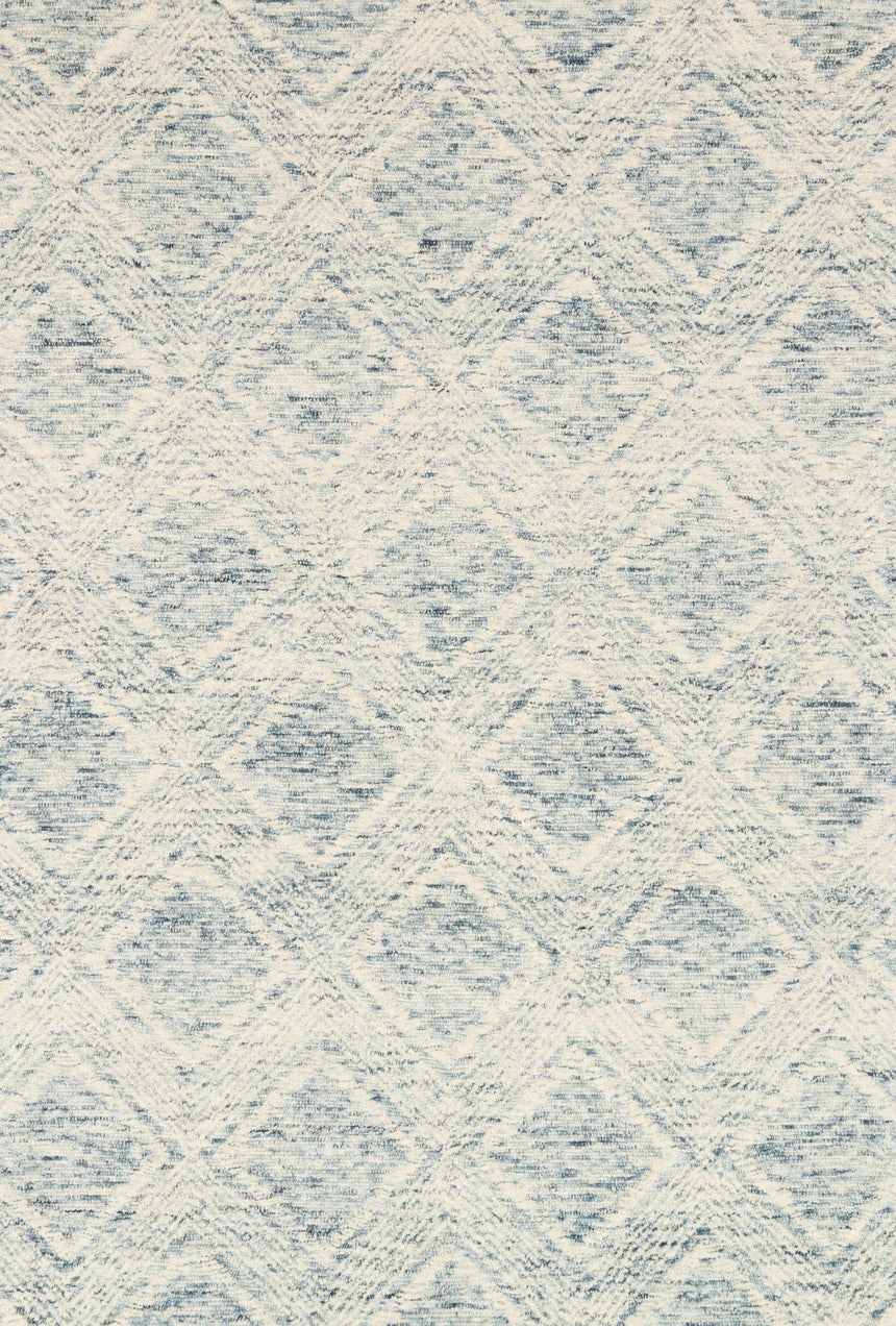 Kopa Rug 07 | Denim / Ivory