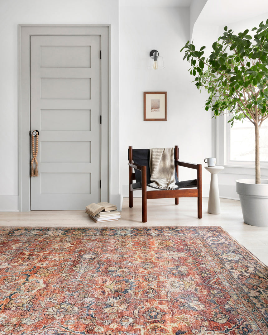 Layla Rug 02 | Spice / Marine