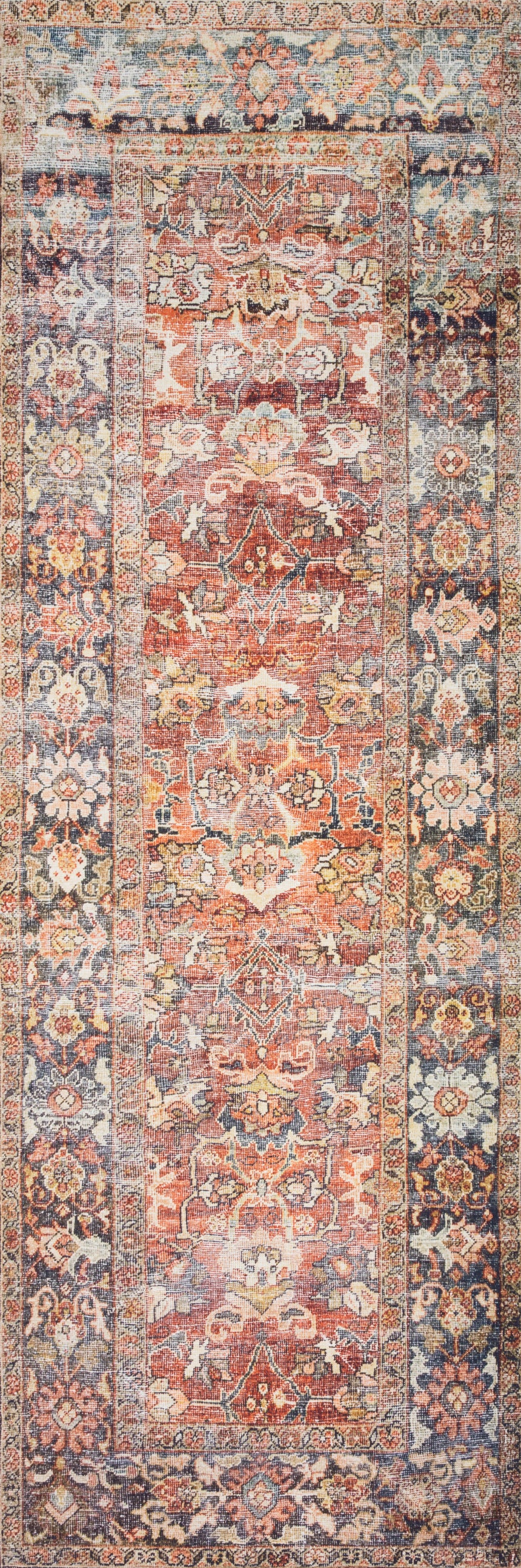 Layla Rug 02 | Spice / Marine