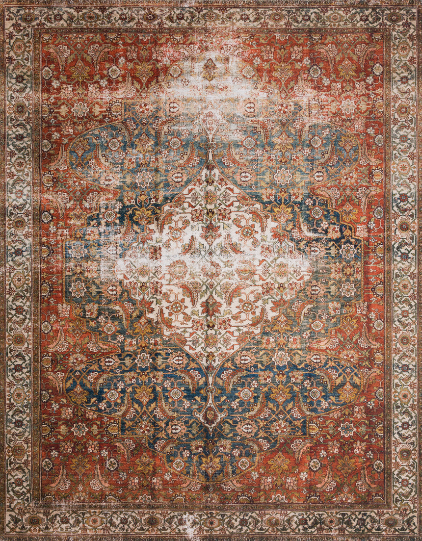Layla Rug 05 | Ocean / Multi