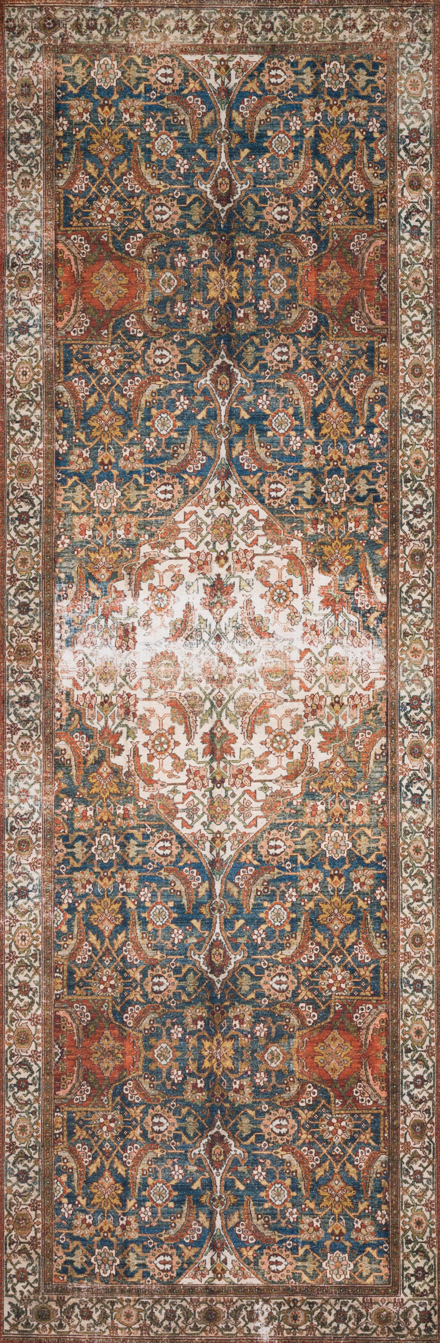 Layla Rug 05 | Ocean / Multi