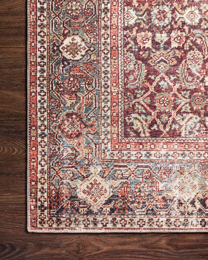 Layla Rug 11 | Cinnamon / Sage
