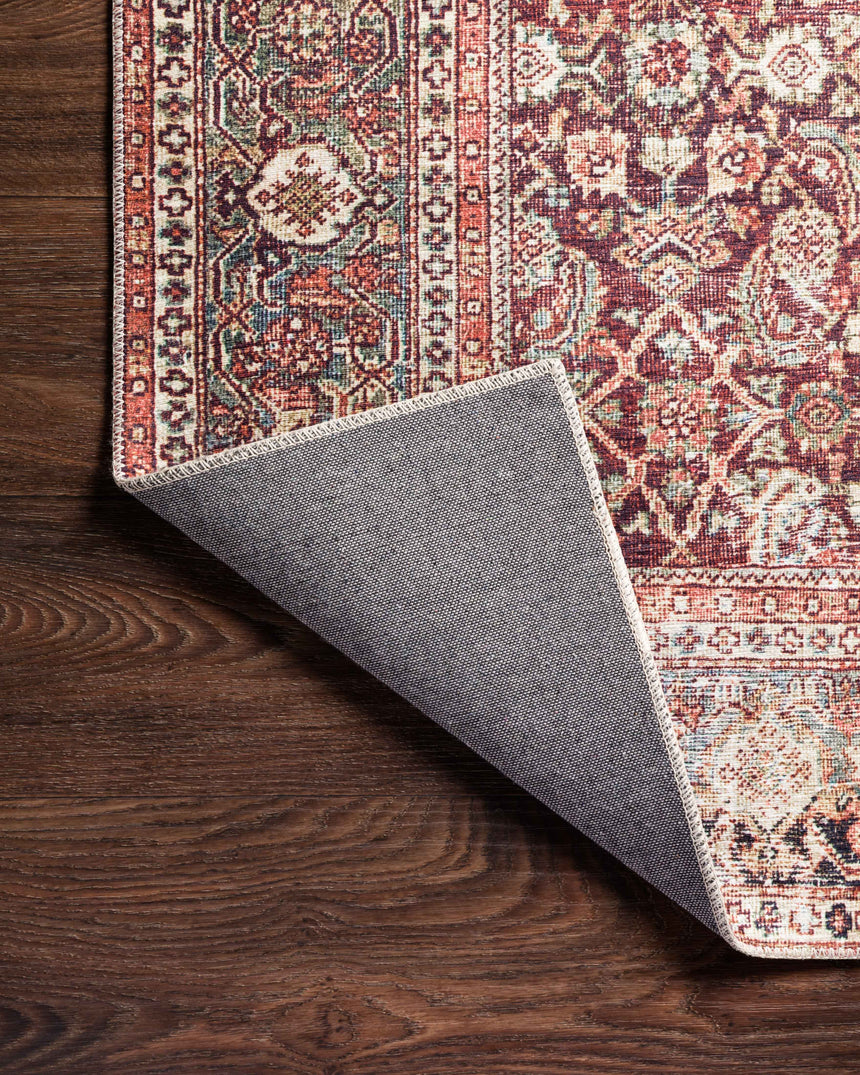 Layla Rug 11 | Cinnamon / Sage