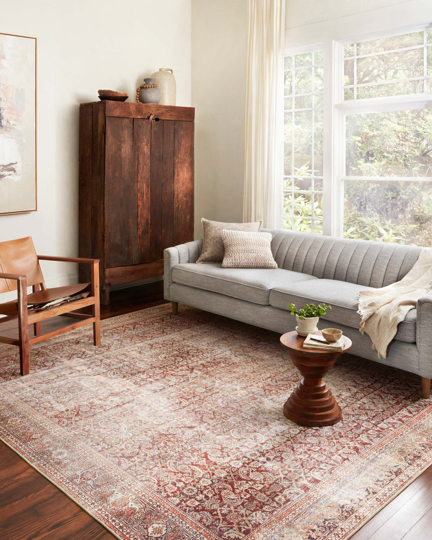 Layla Rug 11 | Cinnamon / Sage