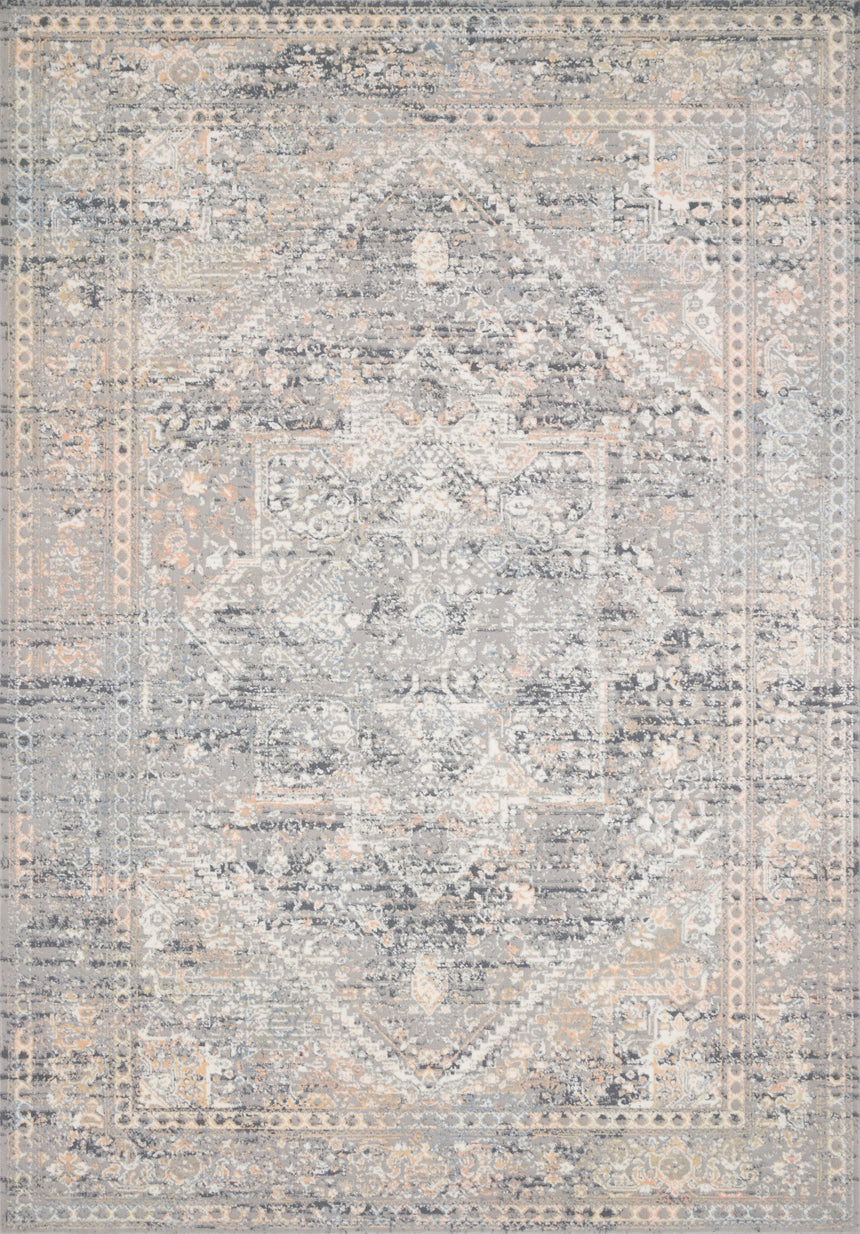 Lucia Rug 01 | Grey / Sunset