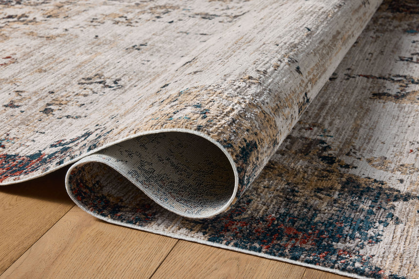 Leigh Rug 05 | Ivory / Charcoal
