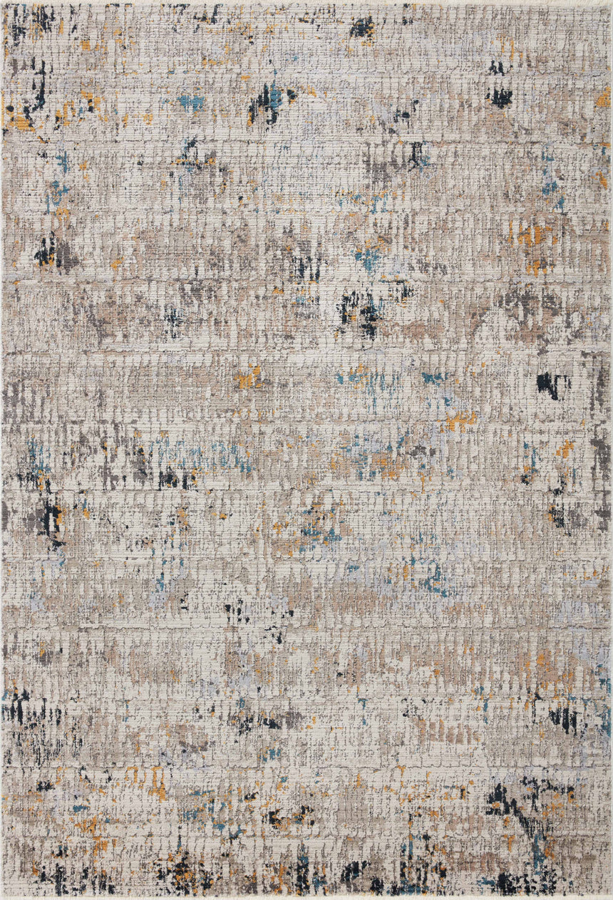 Leigh Rug 06 | Ivory / Granite