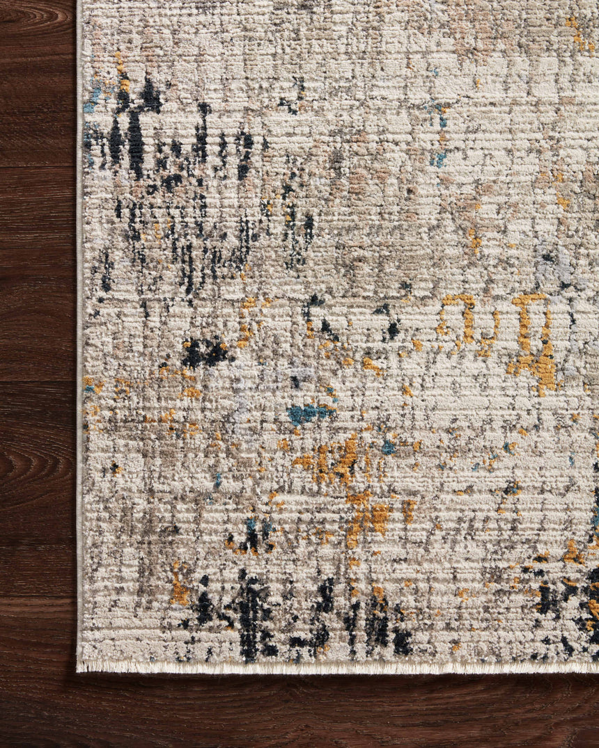 Leigh Rug 06 | Ivory / Granite