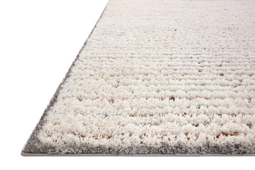 Levitt Shag Rug 01 | Ivory / Multi