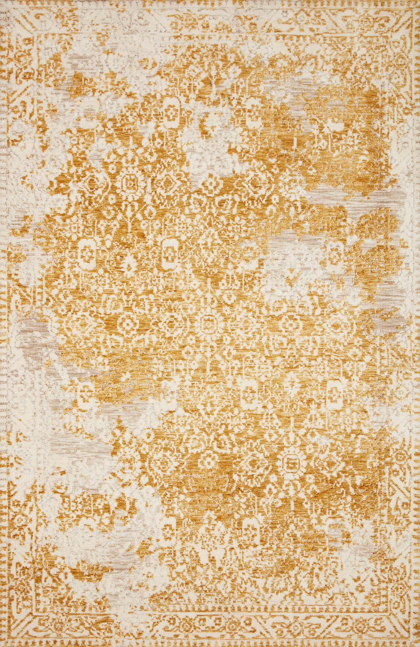 Lindsay Rug 01 | Gold / Antique White