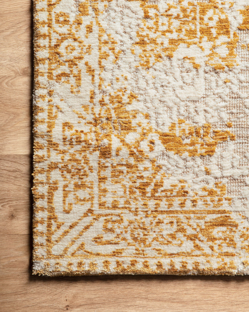 Lindsay Rug 01 | Gold / Antique White