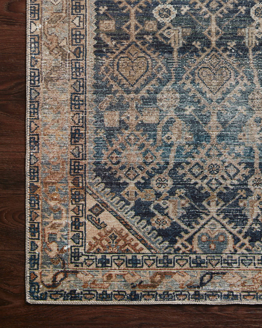 Lenna Rug 01 | Indigo / Natural