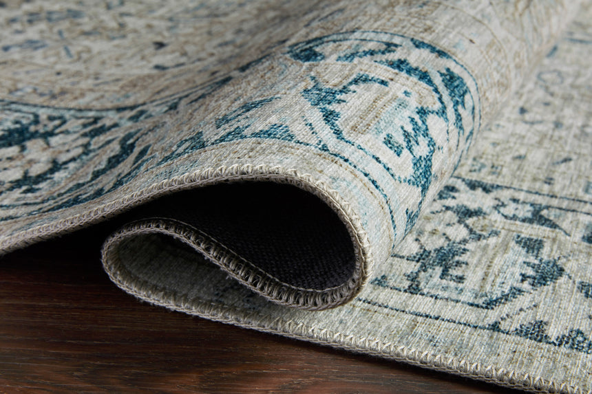 Lenna Rug 06 | Natural / Denim