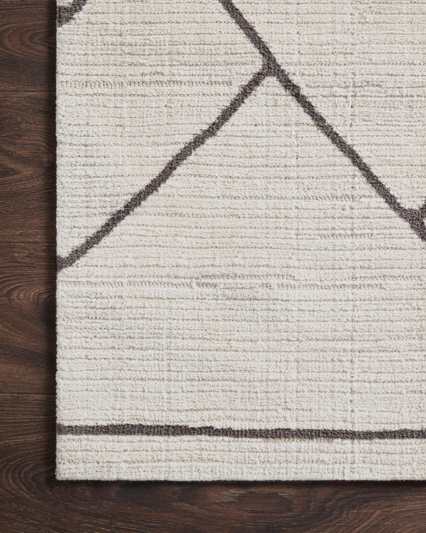 Logan Rug 01 | Ivory / Charcoal