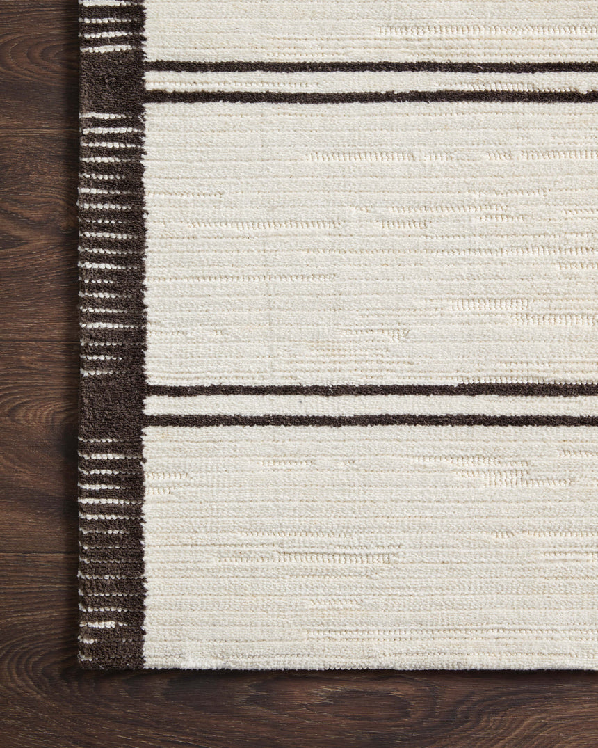 Logan Rug 02 | White / Mocha