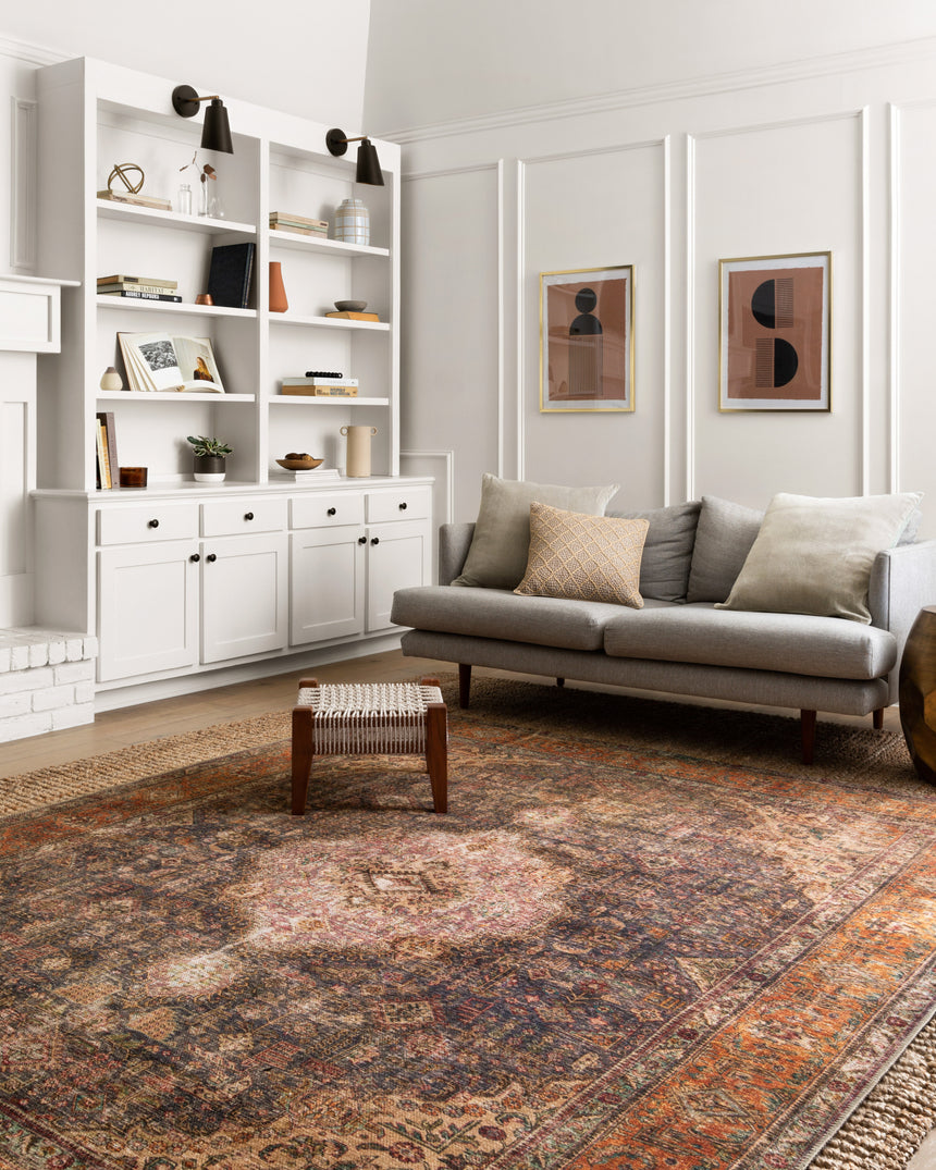 Loren Rug 02 | Plum / Multi