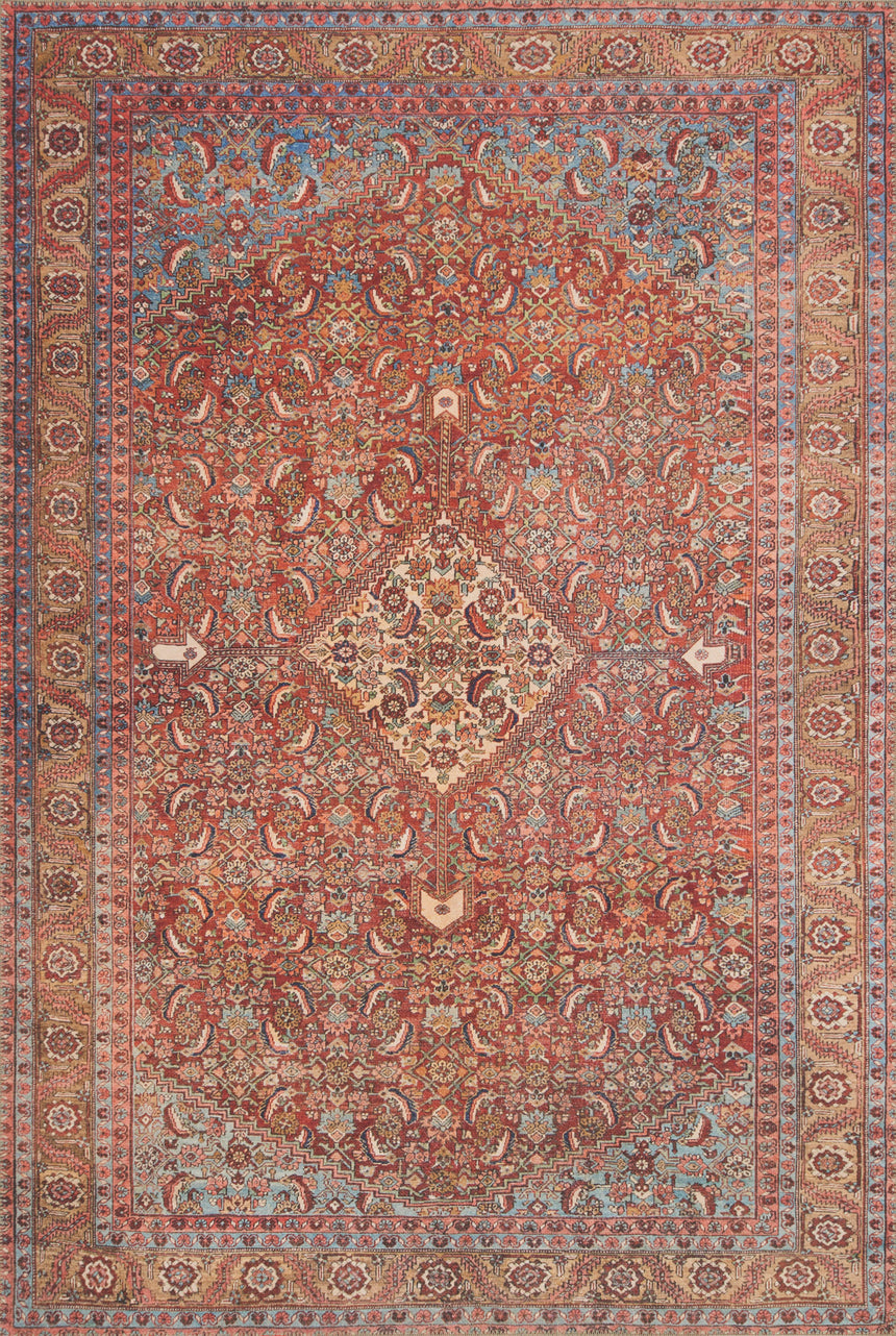Loren Rug 06 | Red / Multi