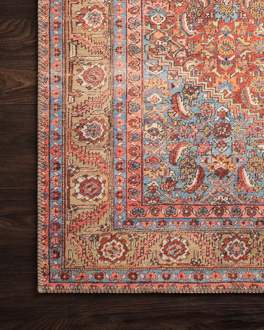Loren Rug 06 | Red / Multi