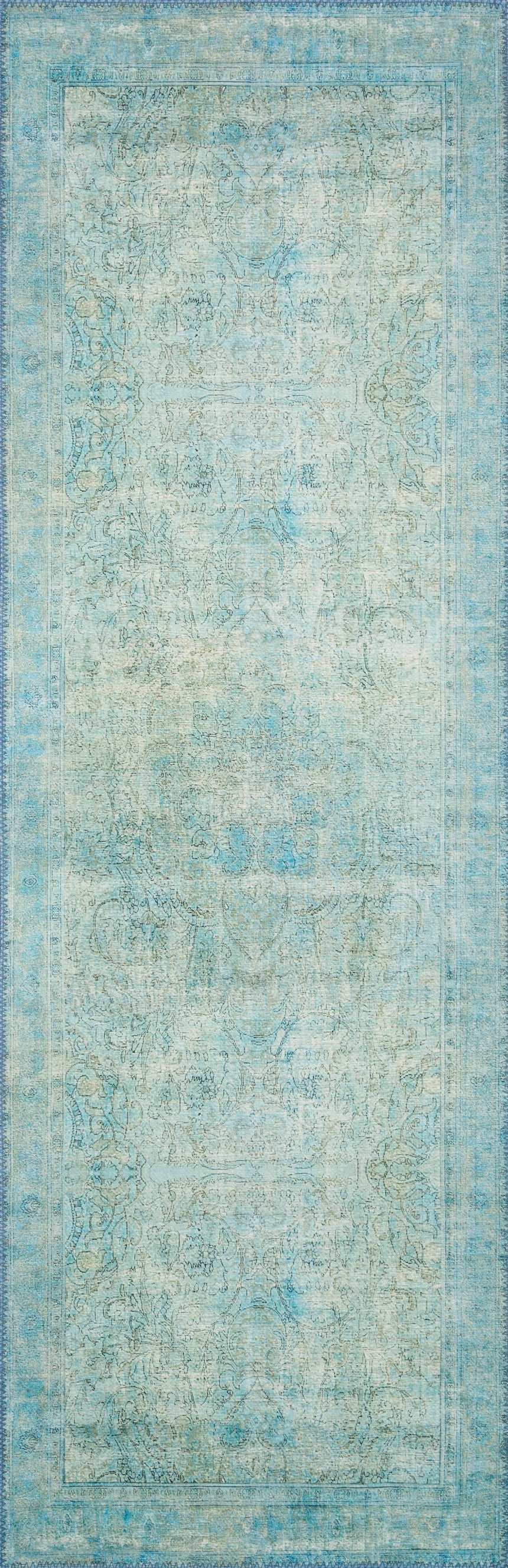 Loren Rug 08 | Aqua