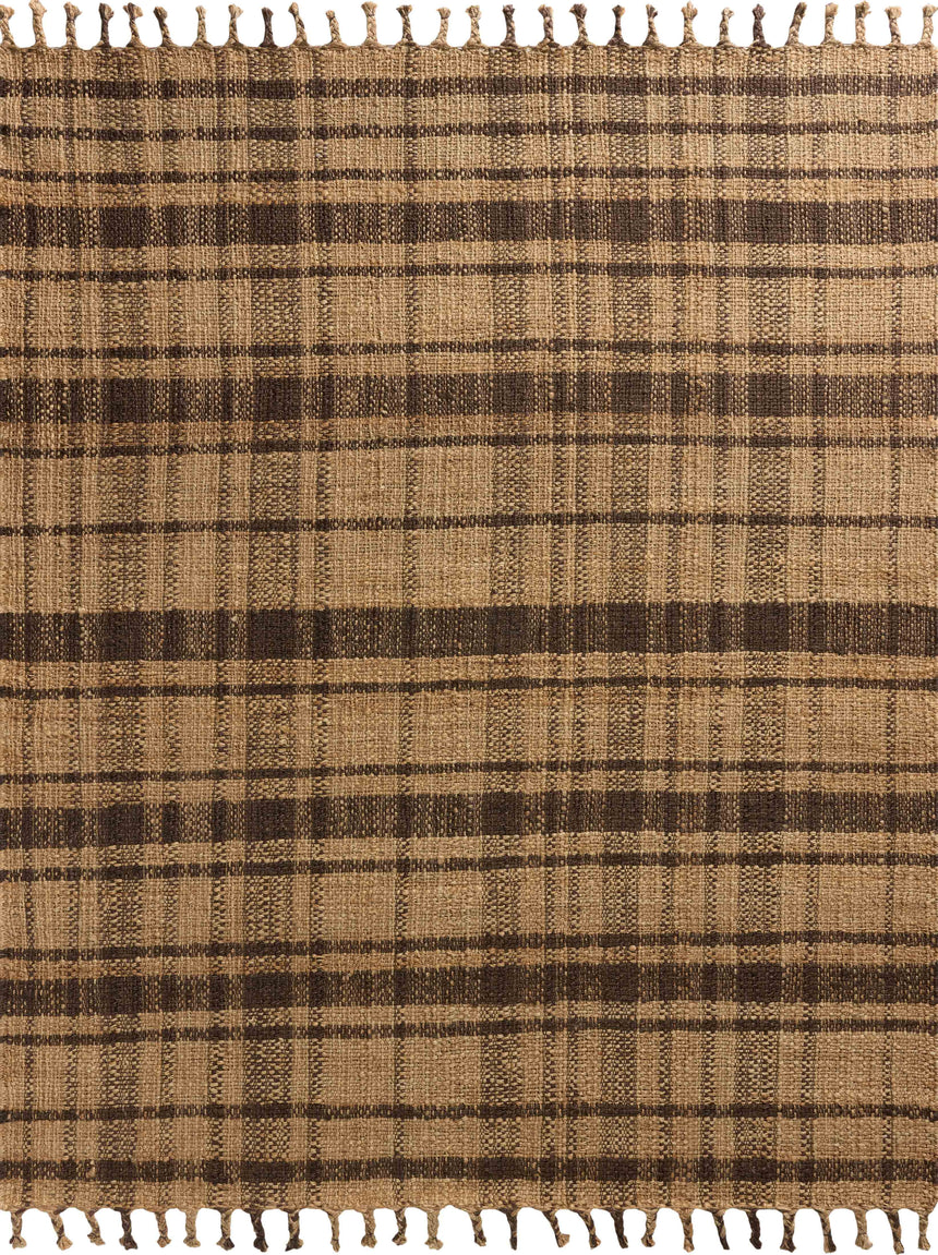 Louie Rug 03 | Natural / Espresso