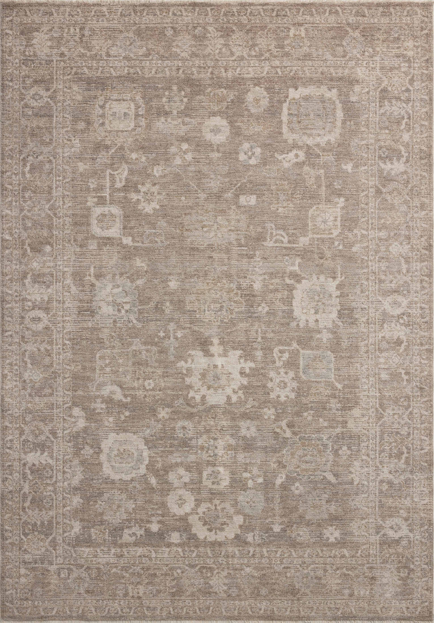 Louisa Rug 03 | Taupe / Ivory